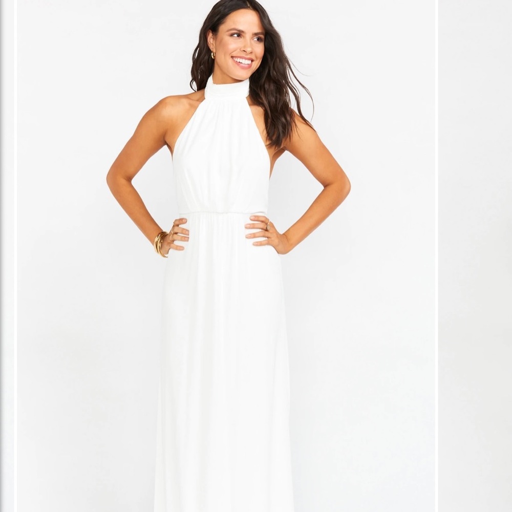 NWT Show me your Mumu Collette Dress - White